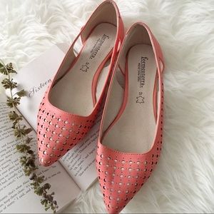 𝒫𝓇𝑒𝓉𝓉𝓎 𝓅𝒾𝓃𝓀  Leather Flats